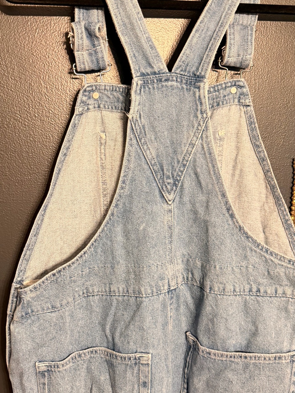 Vans Light Blue Denim Overalls - Baggy Fit - Picture 5 of 6